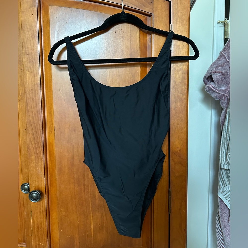 American apparel low back one piece